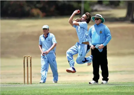  ??  ?? LEADING LIGHT: Toowoomba all-rounder Aaron Paul took a wicket and top-scored for Toowoomba with 71, but it wasn’t enough to lift the side over Ipswich and West Moreton yesterday.