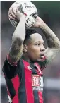  ??  ?? STICK: Nathaniel Clyne