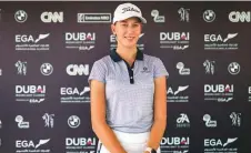  ?? ?? Dubai’s 15-year-old Chiara Noja is all set for a huge week.