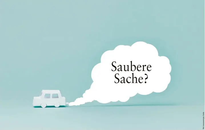  ??  ?? Saubere Sache?