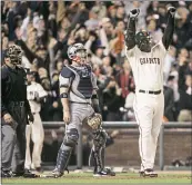  ?? ERIC RISBERG — THE ASSOCIATED PRESS FILE ?? Former Giants star and seventime NL MVP Barry Bonds is in his final year on the BBWAA’s Hall of Fame ballot.