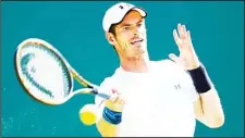  ??  ?? Andy Murray of Great Britain returns the ball against Novak Djokovic of Serbia during the Men’s final match on day 14 of the Miami Open at Crandon Park
Tennis Center on April 5, in Key Biscayne, Florida. (AFP)