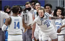  ?? Mark Humphrey Associated Press ?? UCLA, a First Four team, beat Abilene Christian to reach the Sweet 16.