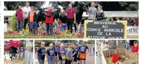  ??  ?? Le public est venu en nombre au comice agricole à La Bazoche-Gouët.