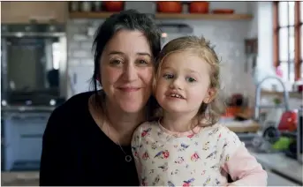  ??  ?? Above: A food nerd in the making – Kate and her daughter, Holly, cooking at home for TASTETube.