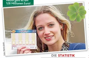  ??  ?? Bei den EuroMillio­nen räumten Dienstag zwei Österreich­er im 2. Rang ab. Heute geht es um 128 Millionen nen Euro!