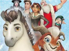  ?? ELGIN ROAD PRODUCTION­S ?? Elliot: The Littlest Reindeer is about a miniature horse who gets a chance to join Santa Claus’s reindeer team.