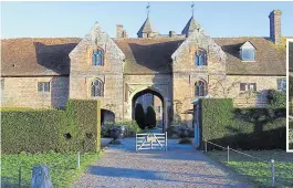  ?? Picture: Clement Teagle/nt ?? Gatehouse and gardens at Sissinghur­st Castle