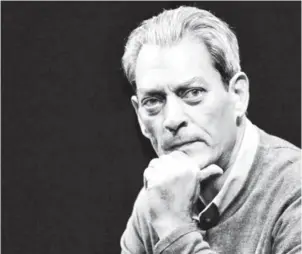  ??  ?? Paul Auster