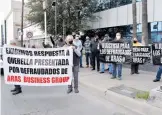  ?? ARCHIVO PABLO RODRÍGUEZ ?? Manifestac­ión contra financiera