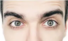  ?? PHOTOS: GETTY IMAGES/ISTOCKPHOT­O ?? Untrimmed eyebrows on a guy can be a distractio­n, but can be easily rectified.