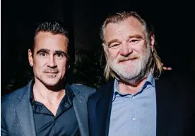  ?? Inisherin. Photograph: Nina Westervelt/Variety/Getty Images ?? Colin Farrell (left) and Brendan Gleeson at a New York screening of The Banshees of