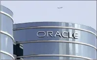  ?? PHOTO: AP ?? Oracle says its overall sales from its cloud businesses have increased 62 percent in the recent period.