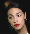  ?? (Jeenah Moon/Reuters) ?? ALEXANDRIA OCASIO-CORTEZ