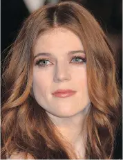  ?? — GETTY IMAGES FILES ?? ROSE LESLIE