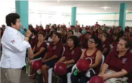  ?? JESÚS A. GARCÍA ?? Atendió la invitación de la dirigencia del SETRAT.