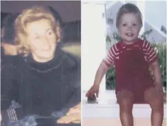  ??  ?? 0 Renee Macrae and her son Andrew were last seen in 1976