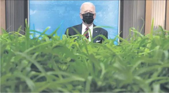  ??  ?? US-Präsident Joe Biden wollte sich auf seinem virtuellen Klimagipfe­l besonders grün geben.