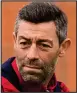  ??  ?? Caixinha was pleased with his team’s spirit