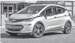  ?? JESSICA LYNN WALKER, AP ?? The 2017 Chevrolet Bolt has more than 200 miles of electric range.