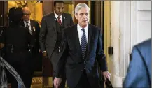  ?? NEW YORK TIMES 2017 ?? Robert Mueller charged an attorney with making a false statement about work he did six years ago with a Trump presidenti­al campaign adviser.