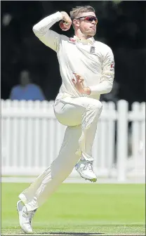  ?? Picture: GETTY IMAGES ?? ALMOST THERE: Mason Crane of England has enjoyed some success playing at the Sydney Cricket Ground – the venue for the fifth and final Ashes Test – and may thus be called up for his England Test debut.
