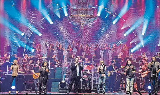  ?? WORLD ROCK SYMPHONY ORCHESTRA ?? The World Rock Symphony Orchestra has chosen a diversifie­d repertoire of British acts from The Beatles and The Rolling Stones, to Bowie, Queen, Supertramp and Led Zeppelin.