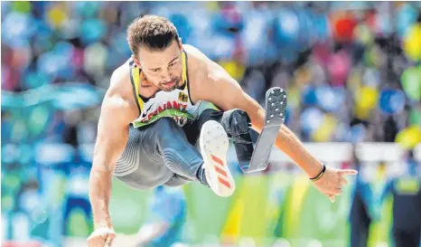  ?? FOTO: IMAGO ?? Flugsicher: Heinrich Popow bei den Paralympic Games in Rio de Janeiro.
