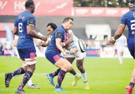  ?? Photo Icon Sport ?? Écarté des terrains plusieurs mois à cause de sa blessure au genou droit, Laurent Sempéré a gardé une place très importante dans le groupe stadiste..