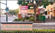  ??  ?? 鮑選耀計畫重新設計薩­拉度加與聖荷西交界的「El Paseo de Saratoga」商場，讓商場動線更方便、現代化。 （記者李榮／攝影）