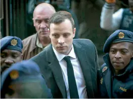  ??  ?? The Supreme Court of Appeal in Bloemfonte­in increased Oscar Pistorius’ jail term after the state argued that it was unduly lenient.