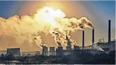  ??  ?? El Co2 es el principal gas de efecto invernader­o