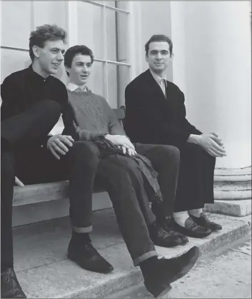  ?? PHOTOGRAPH: LAURENS FRANCIS ?? Left: The Jasmine Minks; below: BMX Bandits circa 1980s, with Duglas Stewart, centre