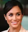  ??  ?? Clooney thinks the media pursue Meghan like Diana