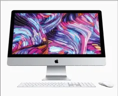  ??  ?? Apple has just refreshed its iMac lineup. — Apple photo