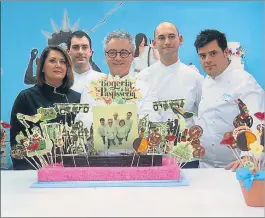  ?? TV3 ?? Christian Escribà con su equipo en el nuevo programa