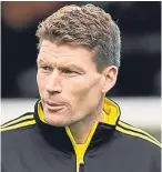  ??  ?? Darren Dods: believes his team should have taken four points from Dumbarton already this season.