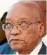  ??  ?? Jacob Zuma