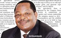  ??  ?? Dr Obert Mpofu