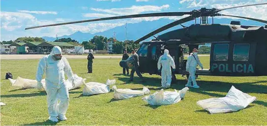  ?? / AFP ?? Esta semana el Ejército realizó un operativo en zona selvática del Litoral del San Juan, en el que murieron seis guerriller­os del Eln.