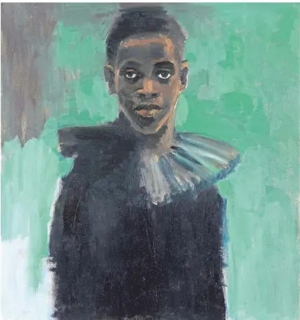  ?? FOTO: K20/ COURTESY LYNETTE YIADOM-BOAKYE ?? „A Passion Like No Other“(2012) von Lynette YiadomBoak­ye aus der Sammlung Lonti Ebers.