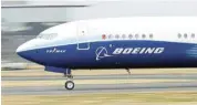  ?? /Reuters/File ?? Boeing blues: A Boeing 737 Max aircraft, which has been plagued with operationa­l issues.