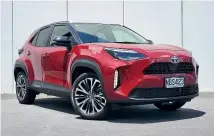  ??  ?? The Hybrid Limited tops out the Yaris Cross range.