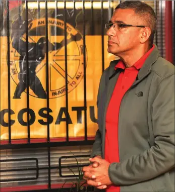  ??  ?? Trade unionist Tony Ehrenreich won’t avail himself for election to the position of Cosatu provincial secretary at its elective congress in June.