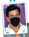  ??  ?? Toto Wolff war nach dem Doppelsieg zufrieden.