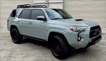  ??  ?? The 2021 Toyota 4Runner SUV. Photo courtesy of Toyota Internet Media.