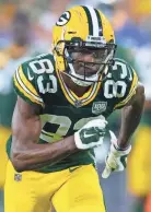  ?? JEFF HANISCH / USA TODAY SPORTS ?? Green Bay Packers wide receiver Marquez Valdes-Scantling has been impressive during punt coverage.