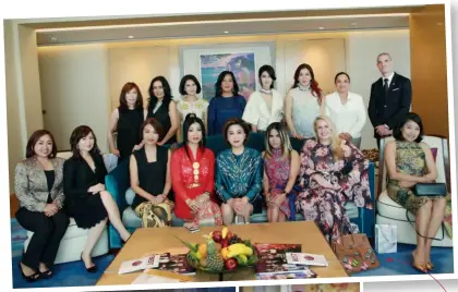  ??  ?? The insider The beautiful ladies at the Modern Kartini luncheon