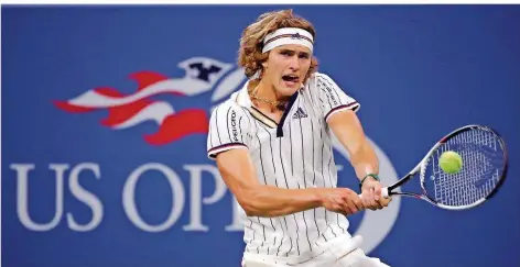  ?? FOTO: CORTEZ/DPA ?? Für Alexander Zverev, einen der Topfavorit­en auf den Titel, sind die US Open überrasche­nd früh beendet.