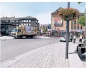  ?? FOTO: JOOSTEN ?? Grüne und SPD wollten den Bereich der Bahnstraße am Neutor beruhigen. Das geht nicht, sagt die Stadt.